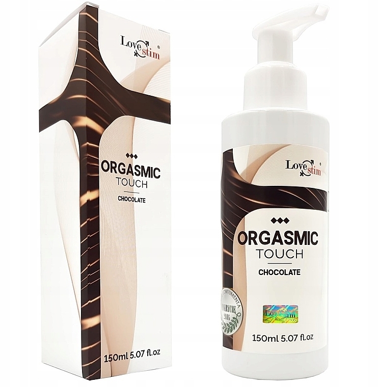 Fragrant Intimate Oil "Chocolate" - Love Stim Orgasmic Touch Chocolate — photo N1