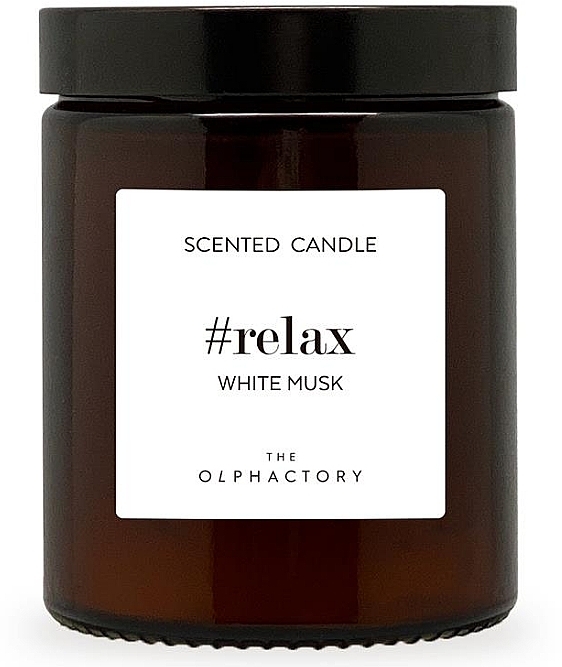 Scented Candle in Jar - Ambientair The Olphactory White Musk Scented Candle — photo N1