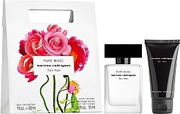 Fragrances, Perfumes, Cosmetics Narciso Rodriguez For Her Pure Musc - Set (edp/30ml + b/lot/50ml)