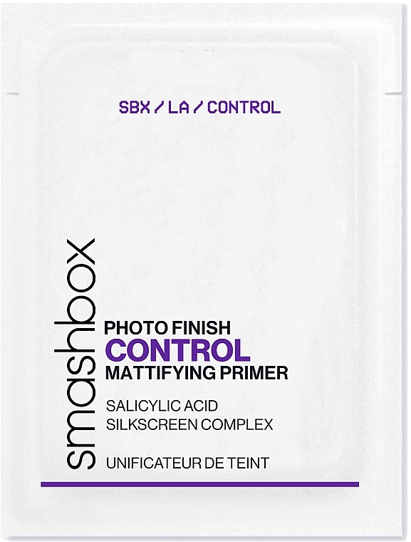 GIFT! Face Primer - Smashbox Photo Finish Control Mattifying Face Primer (sample) — photo N1