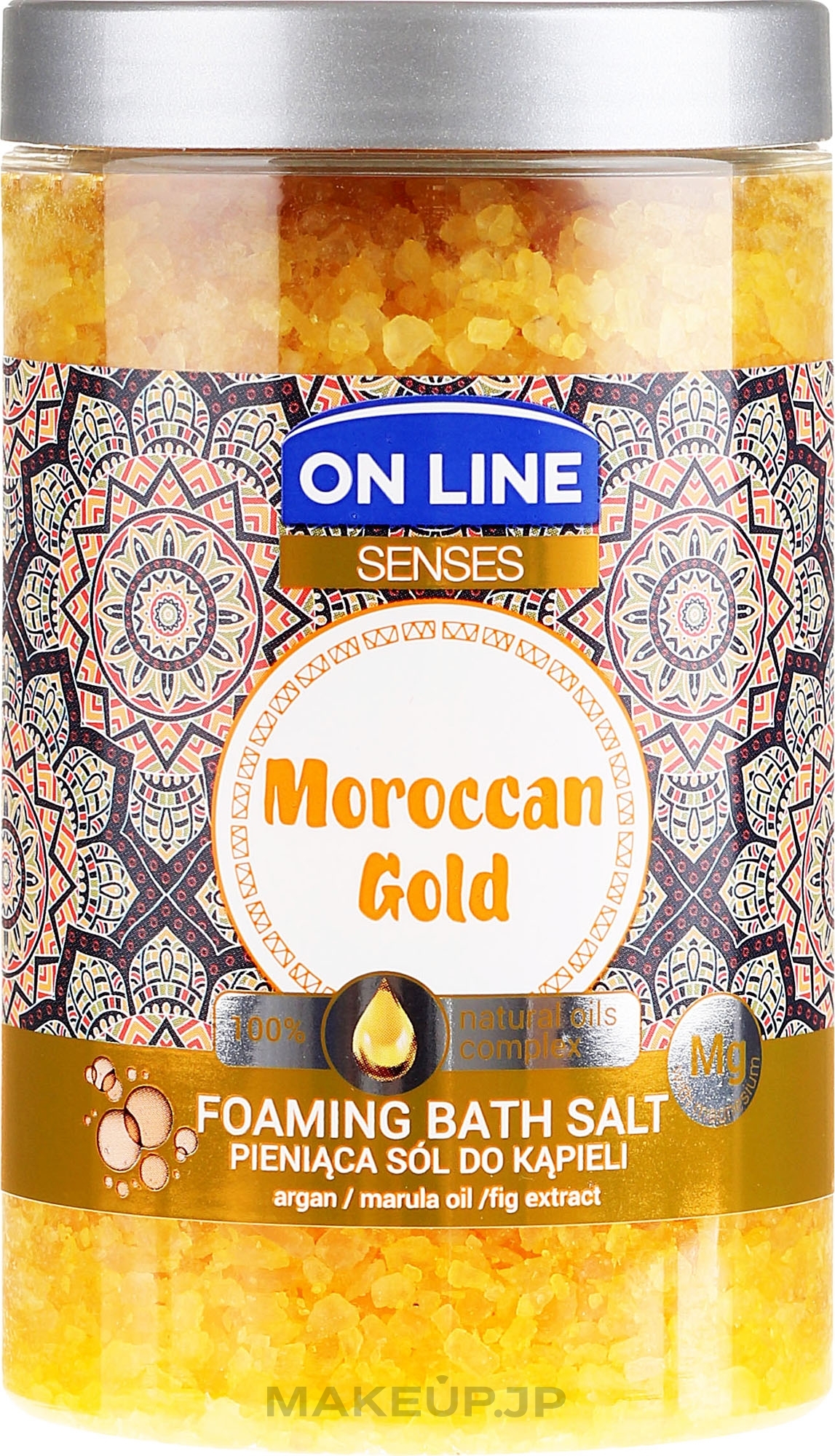 Bath Salt - On Line Senses Bath Salt Moroccan Gold — photo 480 g