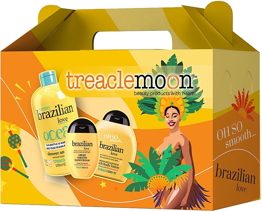 Set - Treaclemoon Brazilian Love (sh/gel/50ml + b/lot/250ml + h/cr/75ml) — photo N1