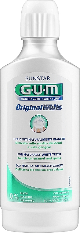 Naturally White Teeth Mouthwash - G.U.M Original White — photo N3