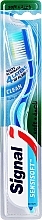 Fragrances, Perfumes, Cosmetics Soft Toothbrush, blue and turquoise - Signal Sensisoft Clean Soft