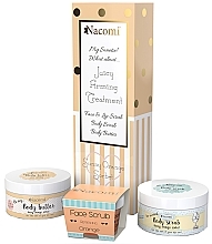 Fragrances, Perfumes, Cosmetics Set - Nacomi Orange Sorbet (b/scr/125g + f/lip/scr/80g + b/oil/100g)