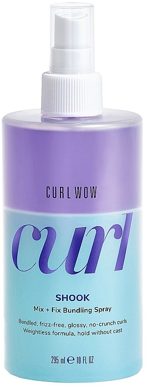 Curl Activator Spray - Color WOW Curl Shook Mix + Fix Bundling Spray — photo N1
