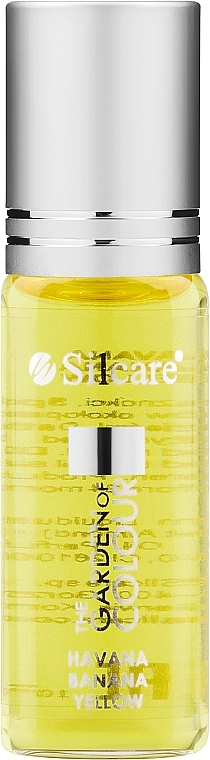 Nail & Cuticle Oil - Silcare The Garden of Colour Cuticle Oil Roll On Havana Banana Yellow — photo N1