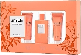 Amichi Mandarine Musk - Set (edt/75 ml + b/lot/75 ml + sh/gel/75 ml) — photo N5