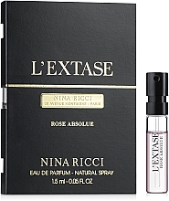 Fragrances, Perfumes, Cosmetics Nina Ricci L'Extase Rose Absolue - Eau de Parfum (sample)