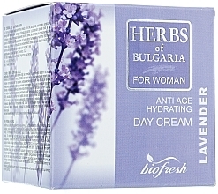 Day Face Cream "Lavender" - BioFresh Herbs of Bulgaria Anti Age Hydrating Day Cream Lavender — photo N2