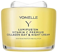 Fragrances, Perfumes, Cosmetics Collagen Day & Night Cream with Vitamin C - Yonelle Lumifusion Vitamin C Premium Collagen Day & Night Cream