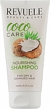 Fragrances, Perfumes, Cosmetics Nourishing Shampoo - Revuele Coco Oil Care Nourishing Shampoo