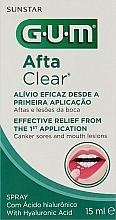 Healing Oral Spray for Injuries & Ulcers - G.U.M. AftaClear Spray — photo N2
