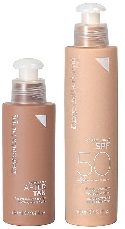 Set - Diego Dalla Palma Sun Kit Spray SPF50 (sun/lot/150ml + after/sun/balm/100ml + bag) — photo N2