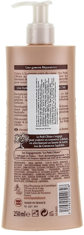 Ultra-Moisturizing Shea Butter Body Lotion - Le Petit Olivier Ultra Moisturising With Fair Trade Shea Butter — photo N3