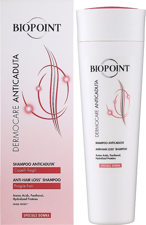 Anti Hair Loss Shampoo for Women - Biopoint Shampoo Anticaduta Donna — photo N2