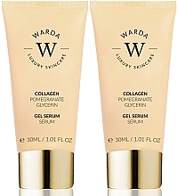 Fragrances, Perfumes, Cosmetics Set - Warda Skin Lifter Boost Collagen Gel Serum (gel/serum/2x30ml)