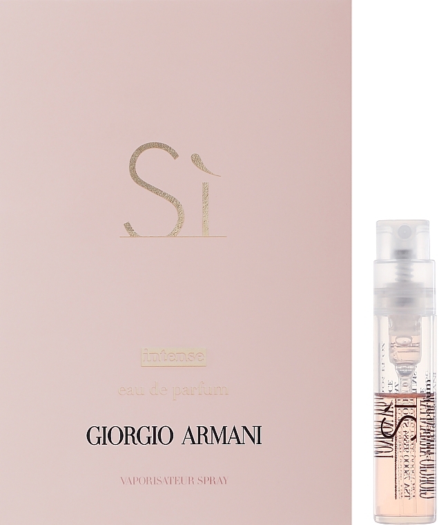 GIFT! Giorgio Armani Si Intense - Eau de Parfum (sample) — photo N1