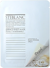 Fragrances, Perfumes, Cosmetics Face Mask - Steblanc Essence Sheet Mask Pearl