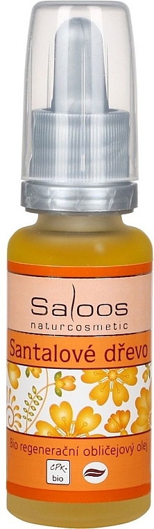 Regenerating Facial Oil "Sandal" - Saloos Regenerating Face Oil — photo N1