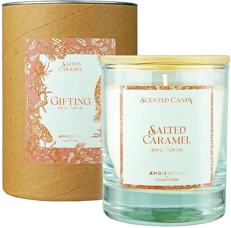 Scented Candle 'Salted Caramel' - Ambientair Gifting Scented Candle Special Edition — photo N1