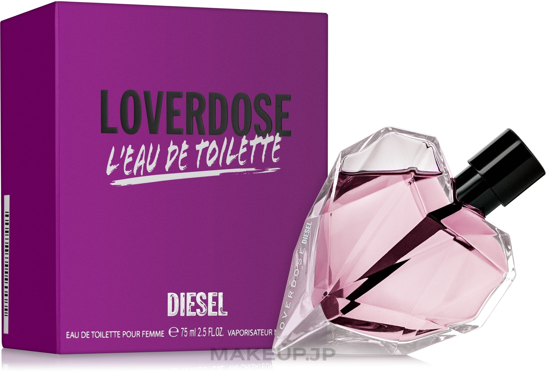 Diesel Loverdose Eau - Eau de Toilette (tester with cap) — photo 75 ml