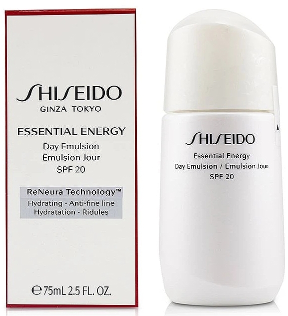 Moisturizing Emulsion - Shiseido Essential Energy Day Emulsion SPF 20 — photo N2