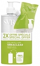 Fragrances, Perfumes, Cosmetics Set - SVR Sebiaclear (micel/water/400ml + refill/400ml)