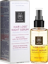 Fragrances, Perfumes, Cosmetics Anti Hair Loss Night Serum - Apivita Hair Loss Night Serum