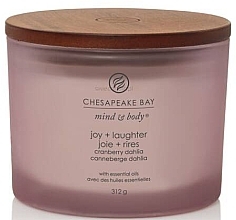 Scented Candle 'Joy & Laughter', 3 wicks - Chesapeake Bay Candle — photo N1