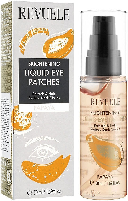 Papaya Eye Patches - Revuele Brightening Liquid Eye Patches Papaya — photo N8