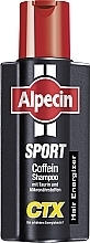 Fragrances, Perfumes, Cosmetics Strengthening Anti Hair Loss Shampoo - Alpecin Sport Coffein Shampoo CTX