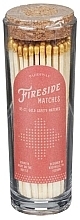 Fragrances, Perfumes, Cosmetics Safe Candle Matches, in a glass jar, gold tip - Paddywax Fireside Gold Safety Matches