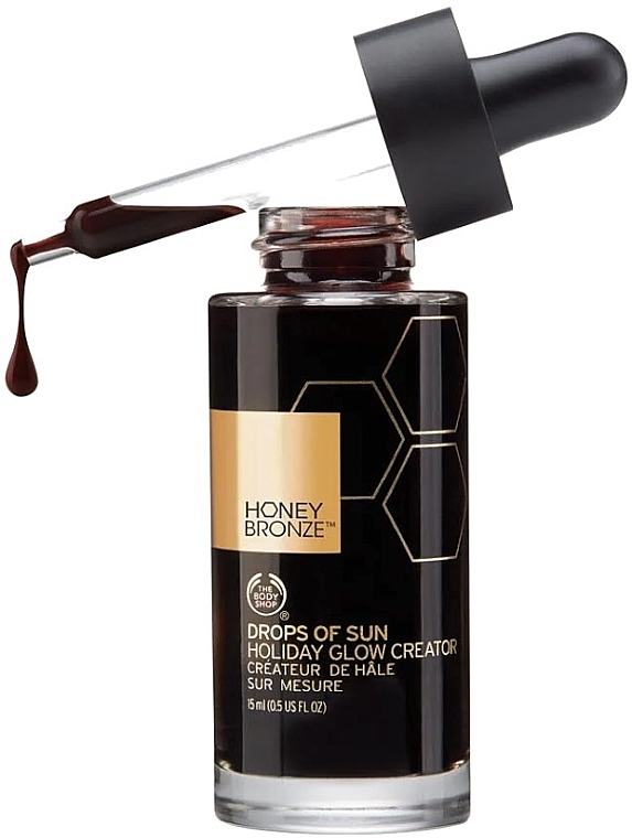 Self-Tanning Bronzing Drops - The Body Shop Honey Bronze Drops Of Sun — photo N5