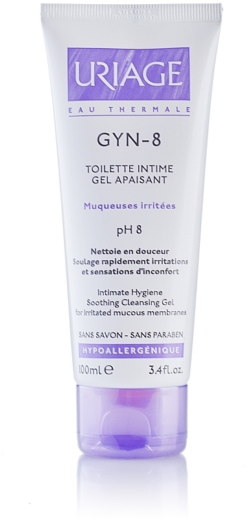 Intimate Hygiene Gel - Uriage GYN-8 Toilette Intime Gel Apaisant — photo N1