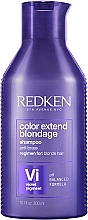 Fragrances, Perfumes, Cosmetics Mattifying Shampoo for Blonde Hair - Redken Color Extend Blondage Shampoo