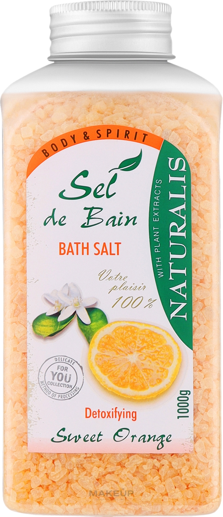 Bath Salt - Naturalis Sel de Bain Sweet Orange Bath Salt — photo 1000 g