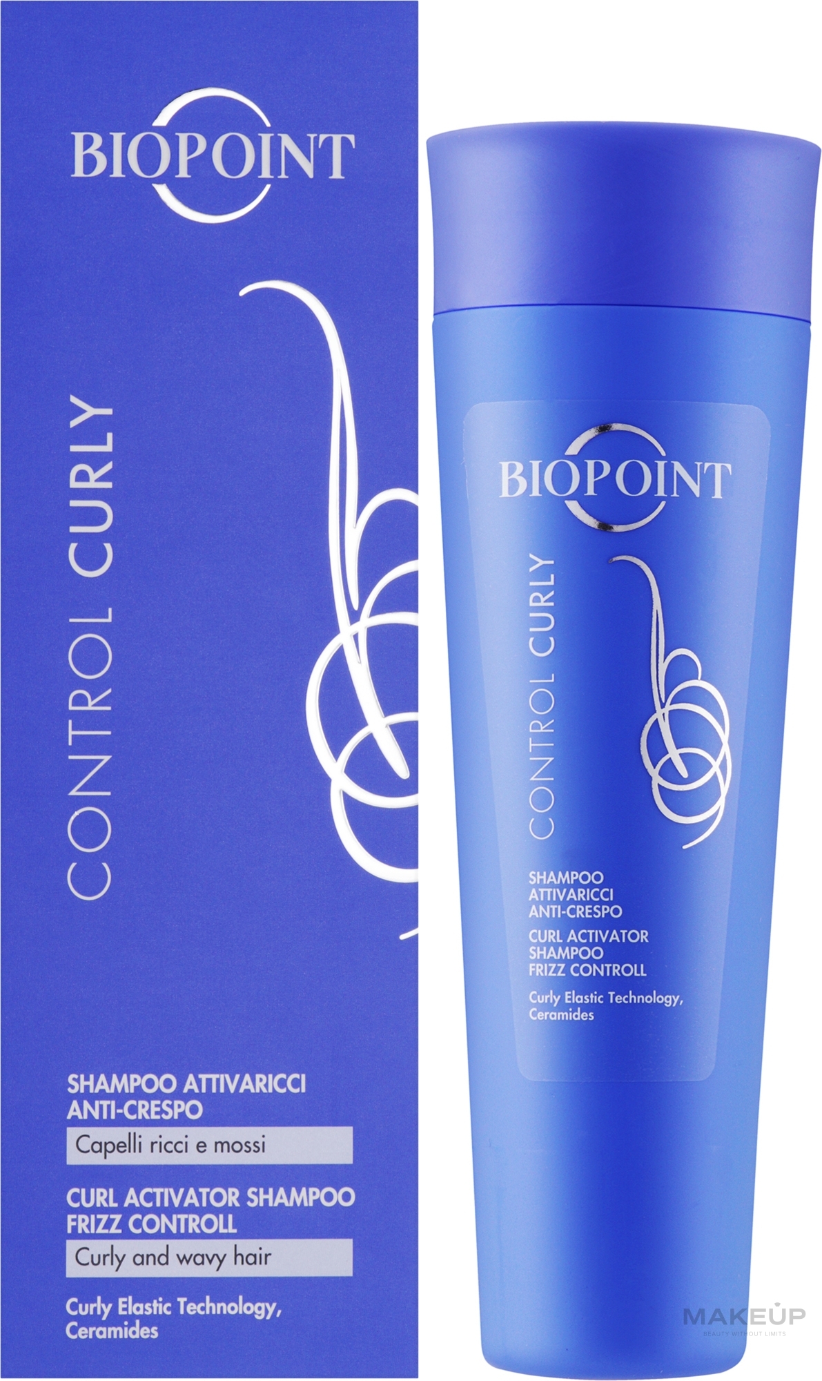 Shampoo for Curly Hair - Biopoint Control Curly Shampoo — photo 200 ml