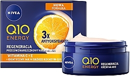 Night Cream - Nivea Q10 Energy Recharging Night Cream — photo N1