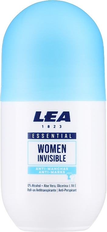 Roll-On Deodorant - Lea Women Essential Invisible Deodorant Roll-On — photo N1