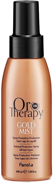 Hair Spray - Fanola Oro Therapy Gold Mist — photo N1