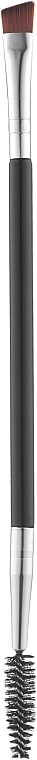 Brow & Lash Brush, black-silver - Cosmo Shop — photo N1