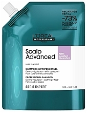 Fragrances, Perfumes, Cosmetics Professional Dermoregulating Soothing Shampoo for Sensitive Scalp - L'Oreal Professionnel Scalp Advanced Niacinamide Dermo-Regulator Shampoo (refill)