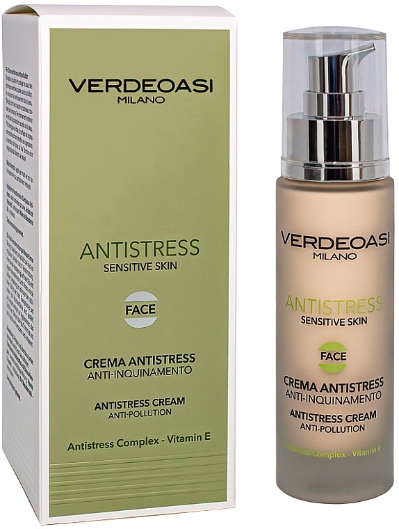 Antistress & Anti-Pollution Cream - Verdeoasi Antistress Cream Anti-Pollution — photo N2