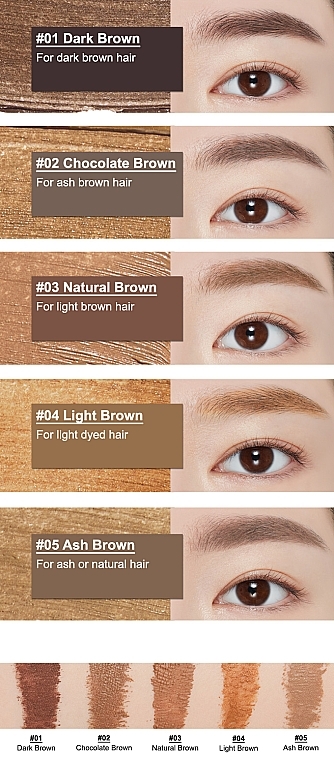 Eyebrow Mascara - Etude Drawing Eyes Colouring Browcara — photo N2