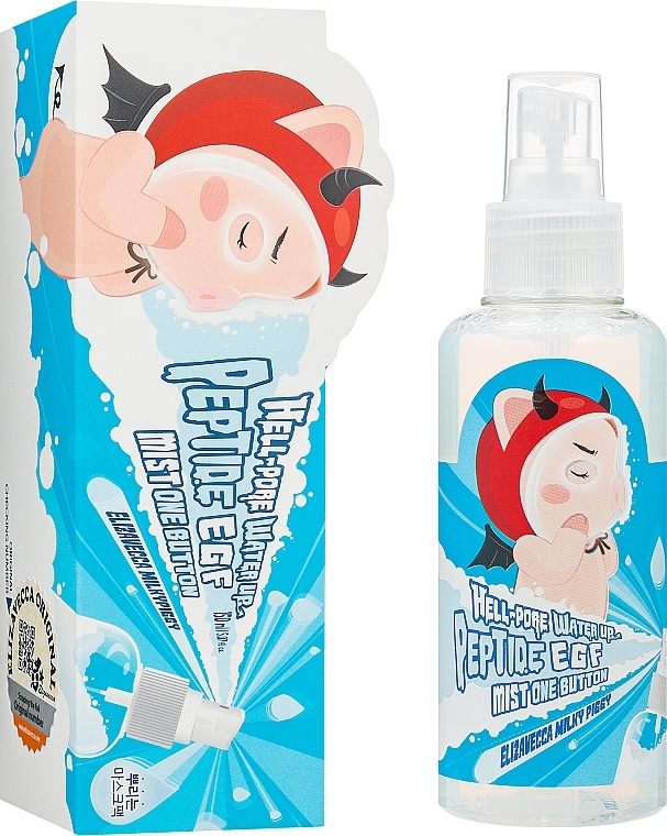 Face Mist with Peptides - Elizavecca Milky Piggy Hell-Pore Water Up Peptide EGF Mist One Button — photo N1