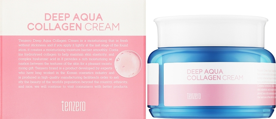 Collagen Face Cream - Tenzero Deep Aqua Collagen Cream — photo N2