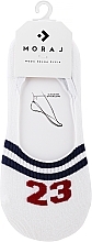 Fragrances, Perfumes, Cosmetics Women Low-Cut Socks, sports motif, white - Moraj