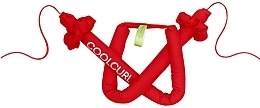 Cold Perm Curlers, in makeup bag, red - Glov Cool Curl Bag Red — photo N1