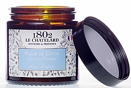 Fragrances, Perfumes, Cosmetics Cotton Flower Scented Candle - Le Chatelard 1802 Cotton Flower Scented Candle